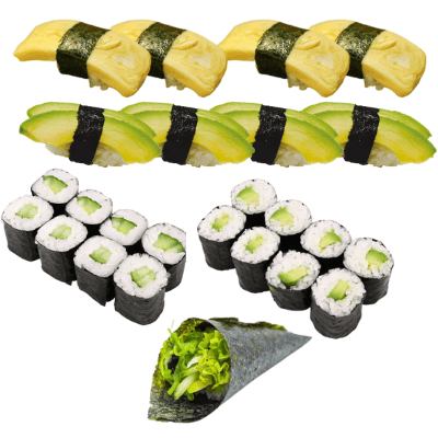 Vegetarische Box 25 stuks