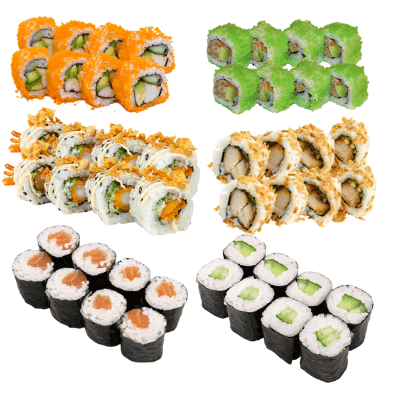 Uramaki mix 2 (48 stuks)