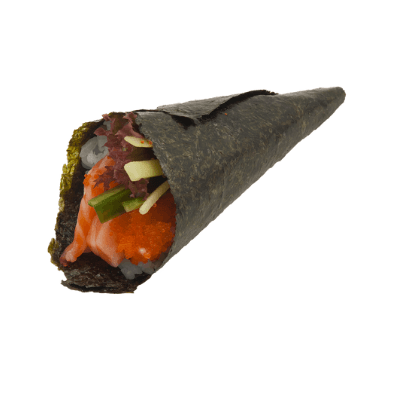 Sake temaki
