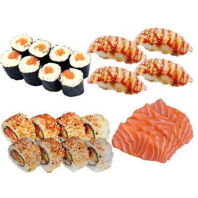 Zalm box 25 stuks